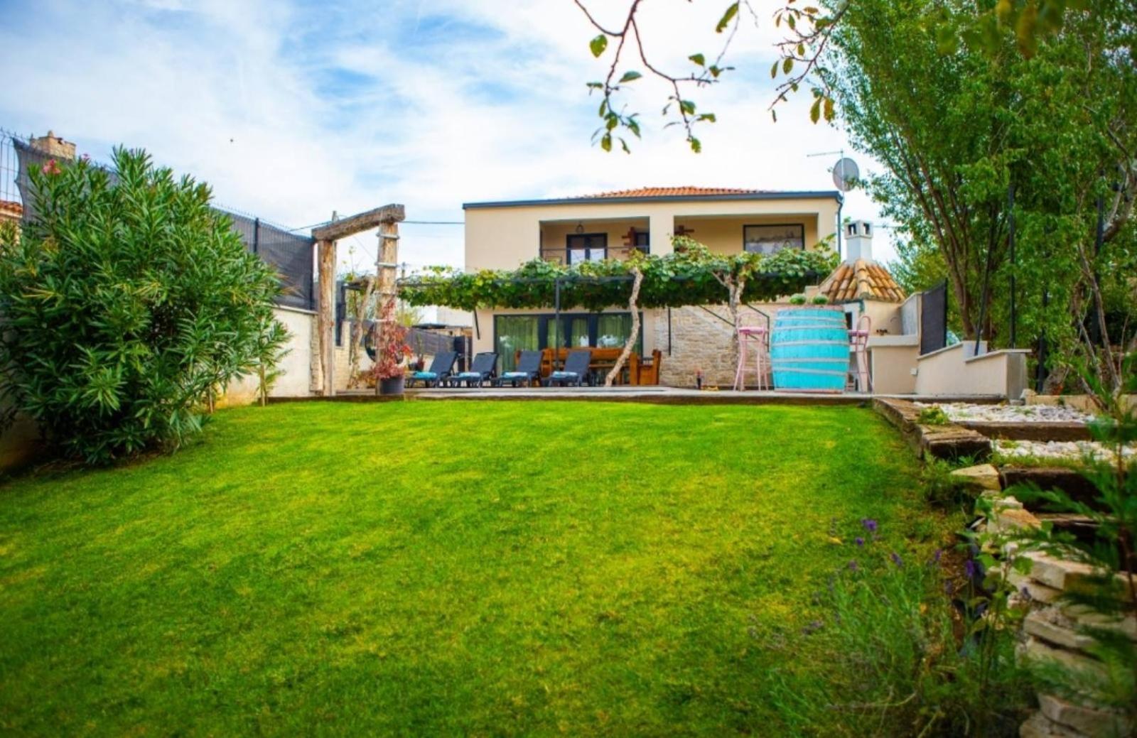 House With Pool Poli Stare Nuoni Villa Zminj Luaran gambar